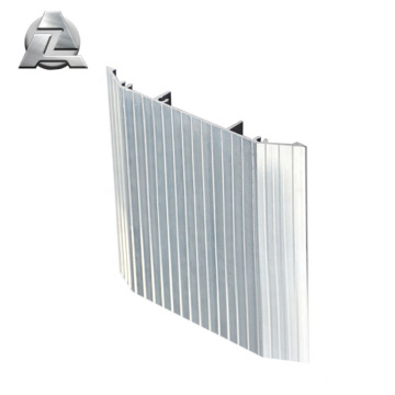 corrosion resistance 6063 t5 silver aluminum door threshold ramp